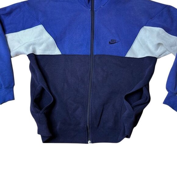 Vintage 80s Nike Track Jacket Made In USA XL - Picture 5 of 10